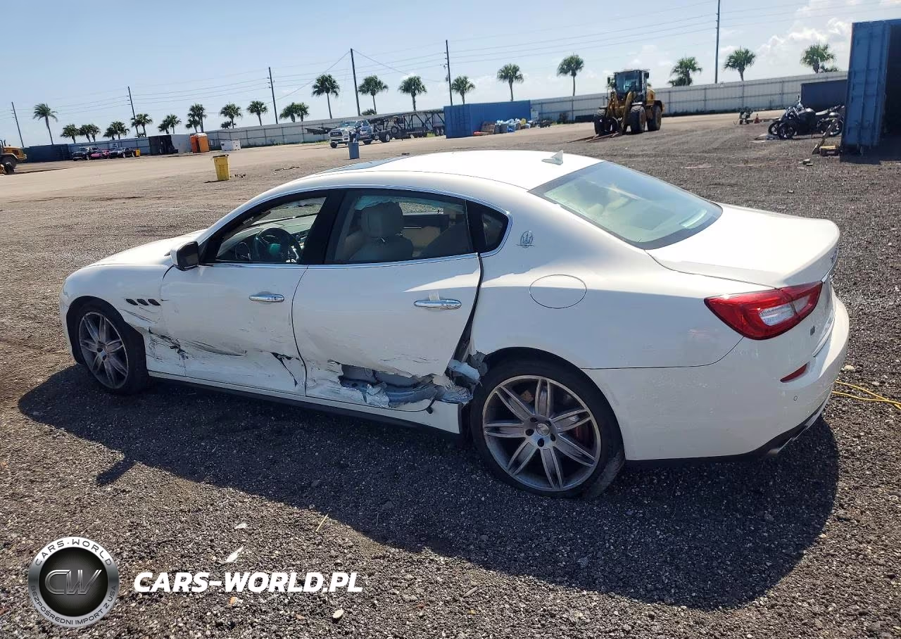2015 Maserati Quattroporte S VIN:ZAM56RRA5F1129662 - 2