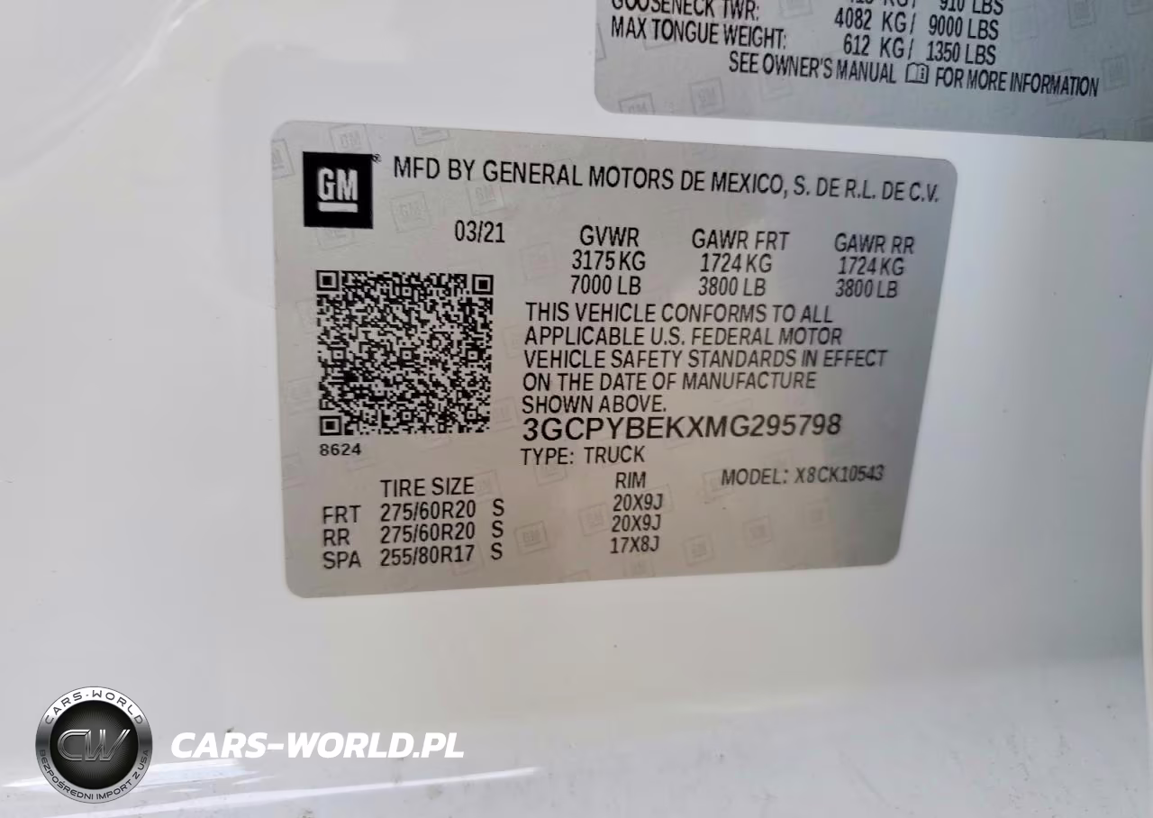 2021 Chevrolet Silverado K1500 Custom VIN:3GCPYBEKXMG295798 - 12