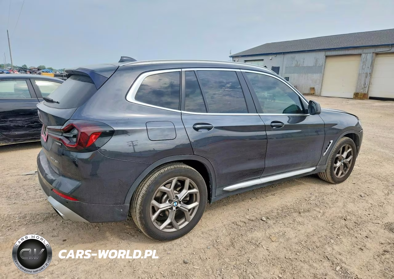 2022 BMW X3 xDrive30I VIN:5UX53DP09N9M04992 - 3