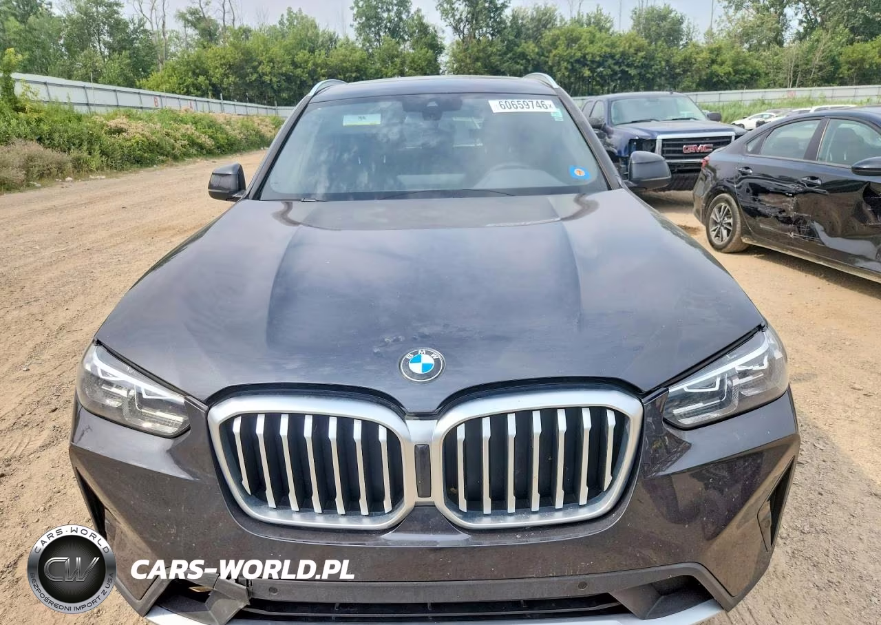2022 BMW X3 xDrive30I VIN:5UX53DP09N9M04992 - 5