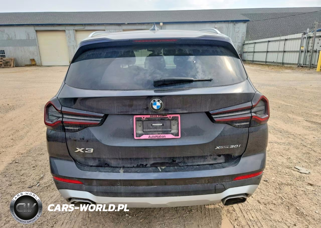 2022 BMW X3 xDrive30I VIN:5UX53DP09N9M04992 - 6