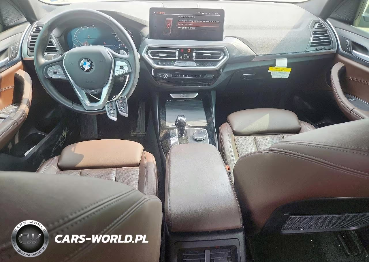 2022 BMW X3 xDrive30I VIN:5UX53DP09N9M04992 - 8