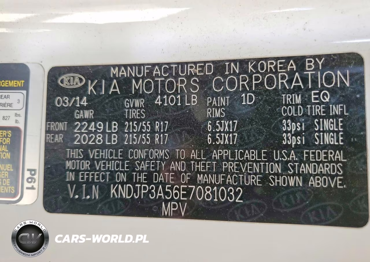 2014 Kia Soul + VIN:KNDJP3A56E7081032 - 12