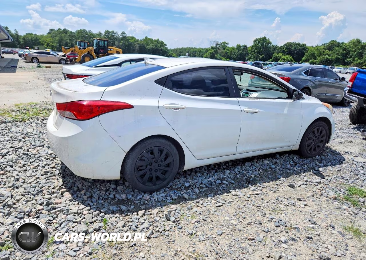 2012 Hyundai Elantra Gls VIN:5NPDH4AE4CH113761 - 3