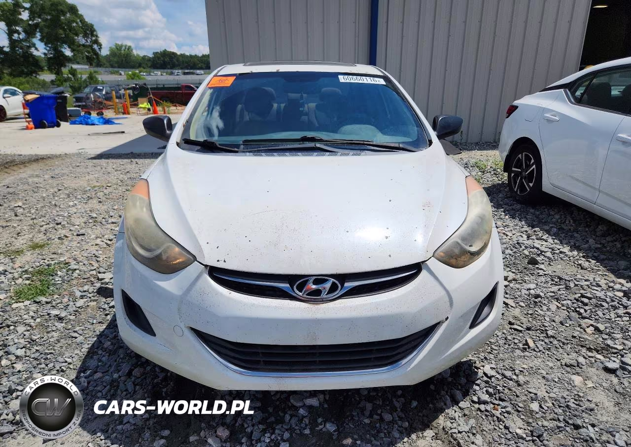 2012 Hyundai Elantra Gls VIN:5NPDH4AE4CH113761 - 5