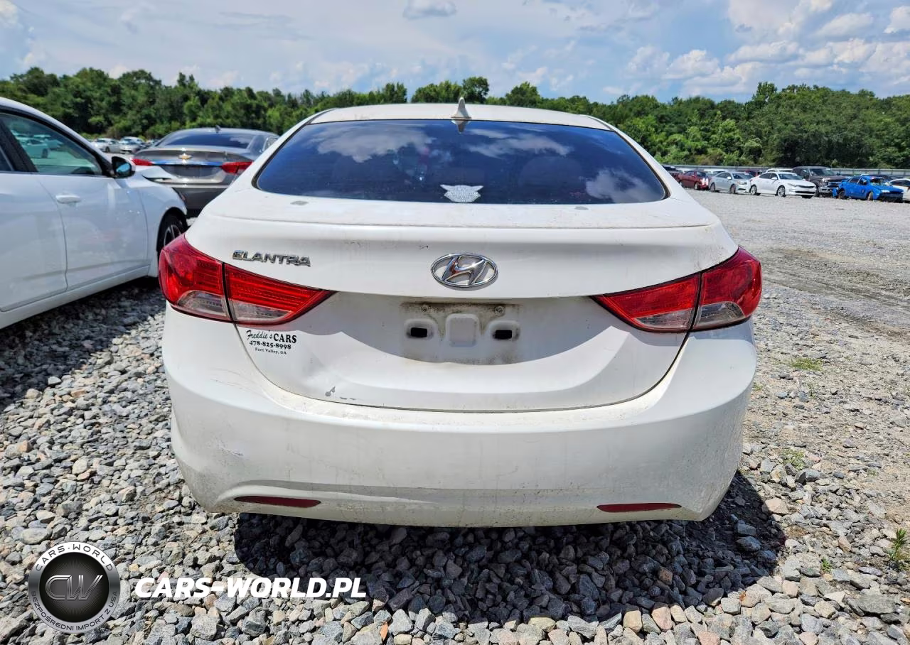 2012 Hyundai Elantra Gls VIN:5NPDH4AE4CH113761 - 6