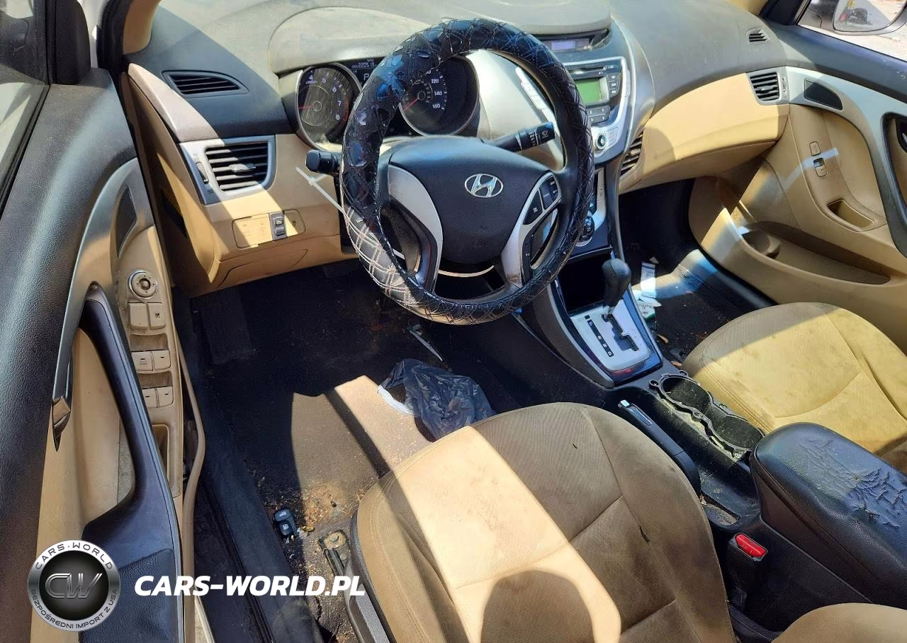 2012 Hyundai Elantra Gls VIN:5NPDH4AE4CH113761 - 8