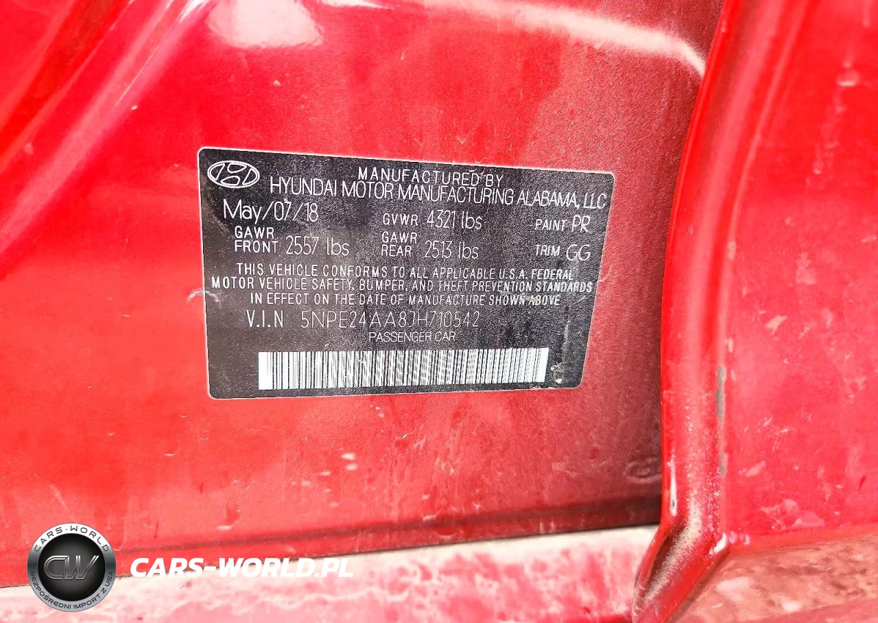 2018 Hyundai Sonata Eco VIN:5NPE24AA8JH710542 - 13