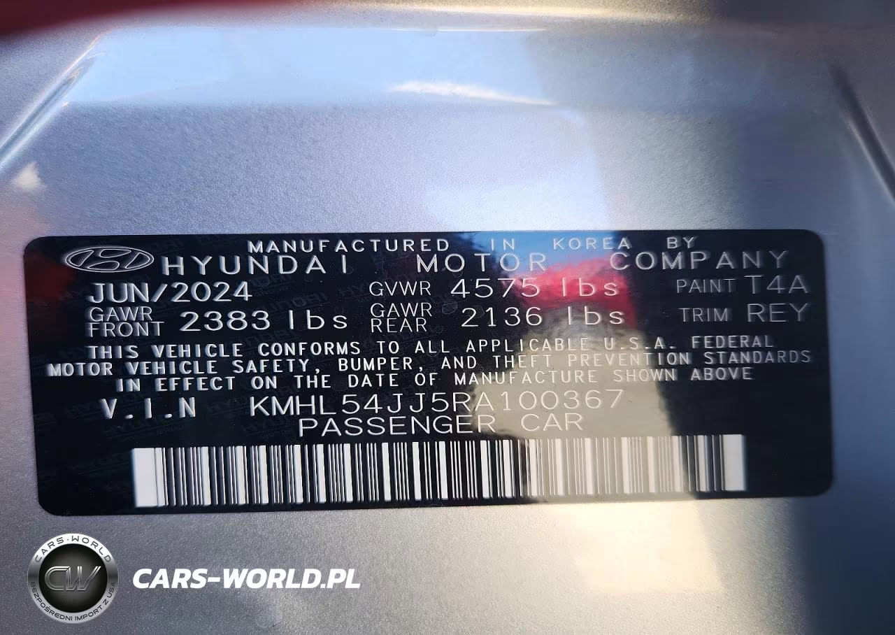 2024 Hyundai Sonata Hybrid Limited VIN:KMHL54JJ5RA100367 - 12
