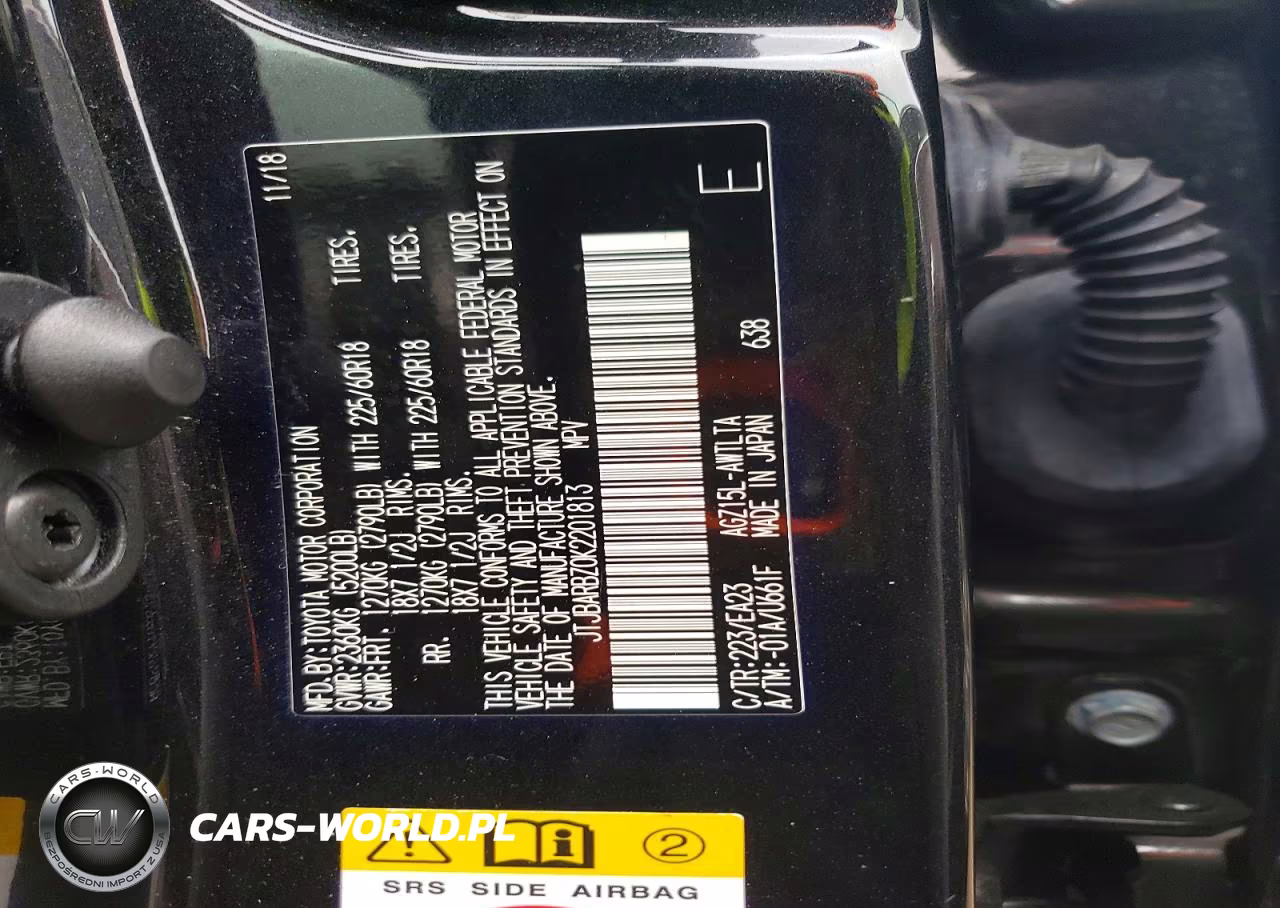 2019 Lexus Nx 300 Base VIN:JTJBARBZ0K2201813 - 14