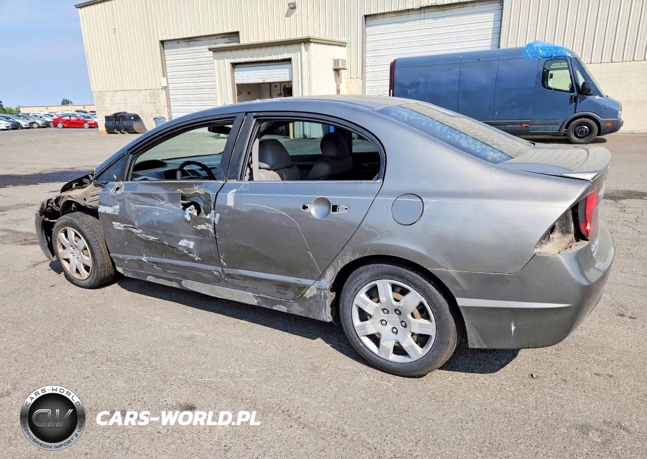 2008 Honda Civic Lx VIN:1HGFA165X8L018260 - 2