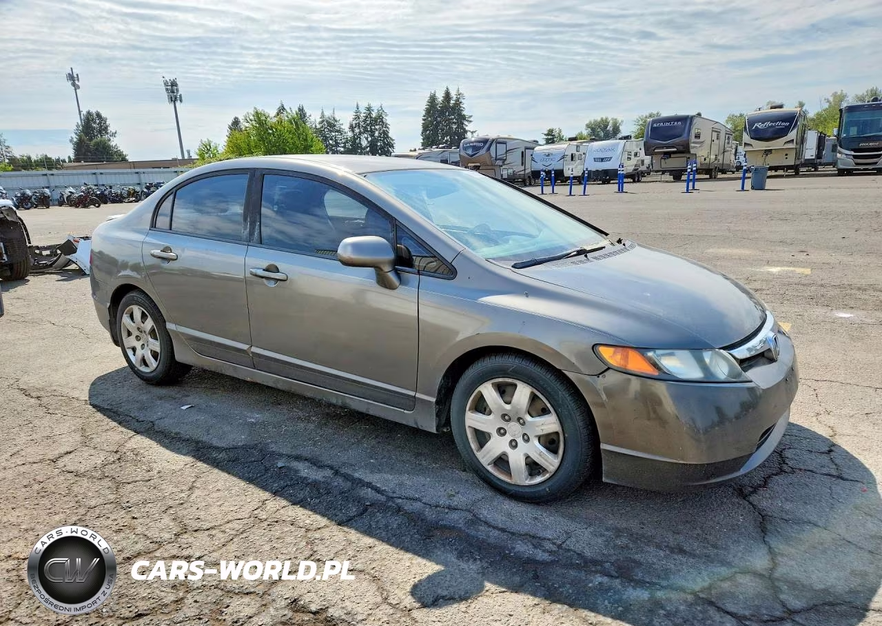 2008 Honda Civic Lx VIN:1HGFA165X8L018260 - 4