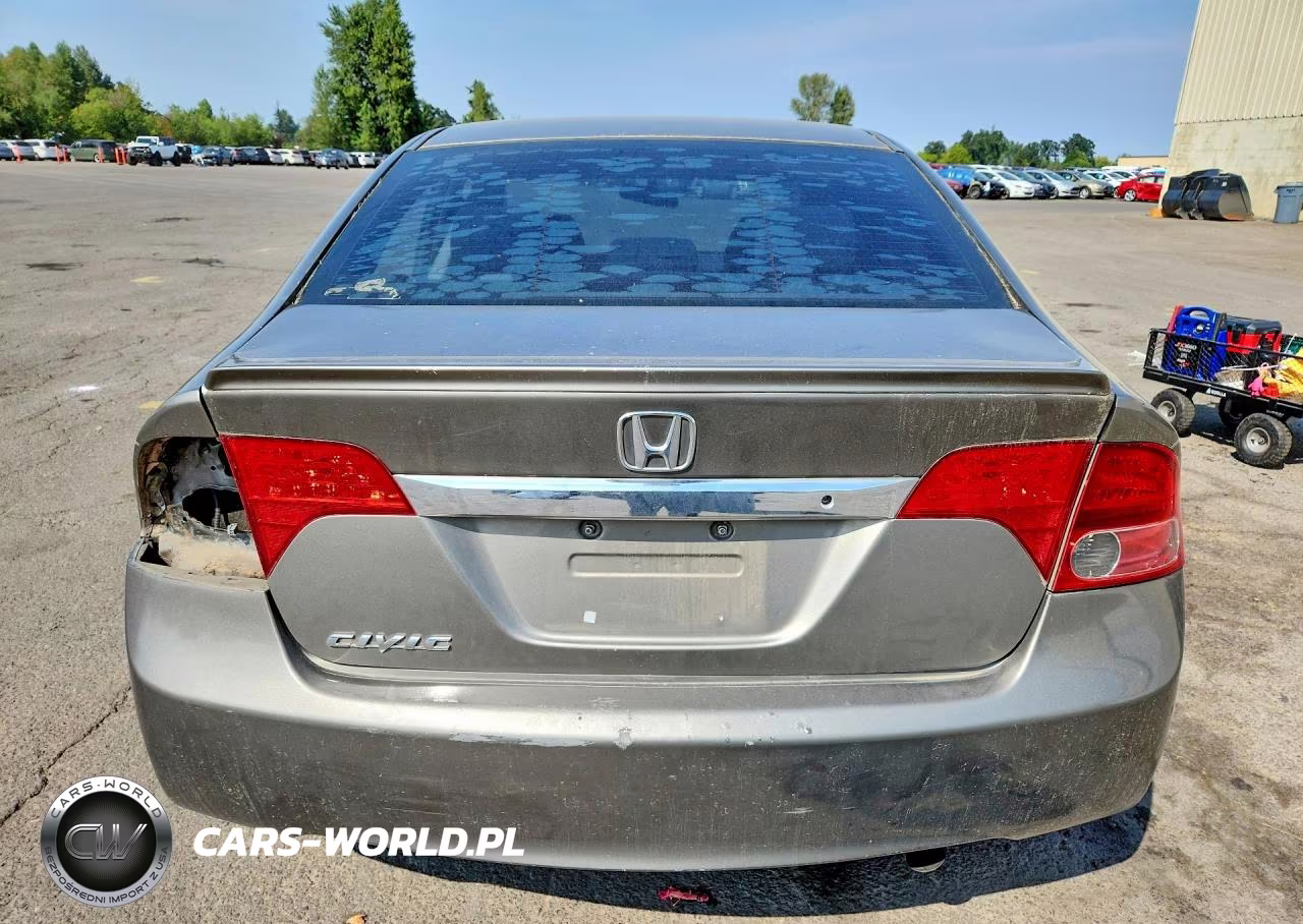 2008 Honda Civic Lx VIN:1HGFA165X8L018260 - 6