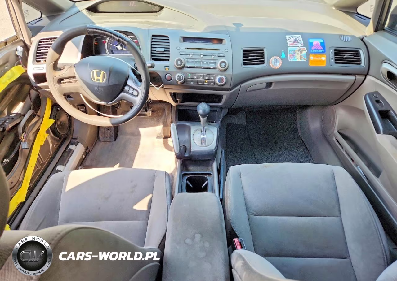 2008 Honda Civic Lx VIN:1HGFA165X8L018260 - 8