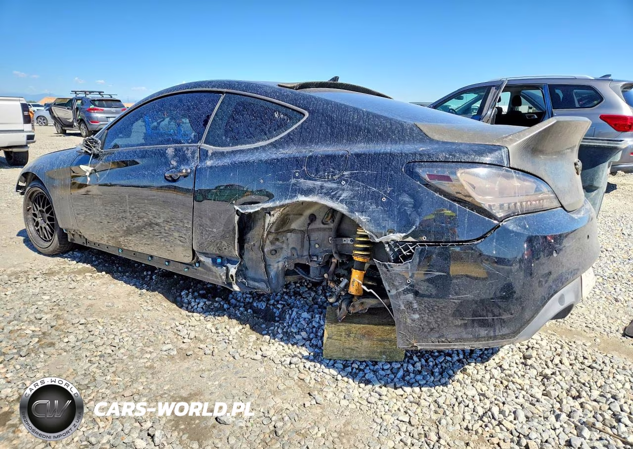2011 Hyundai Genesis Coupe 3.8L VIN:KMHHU6KH8BU045711 - 2