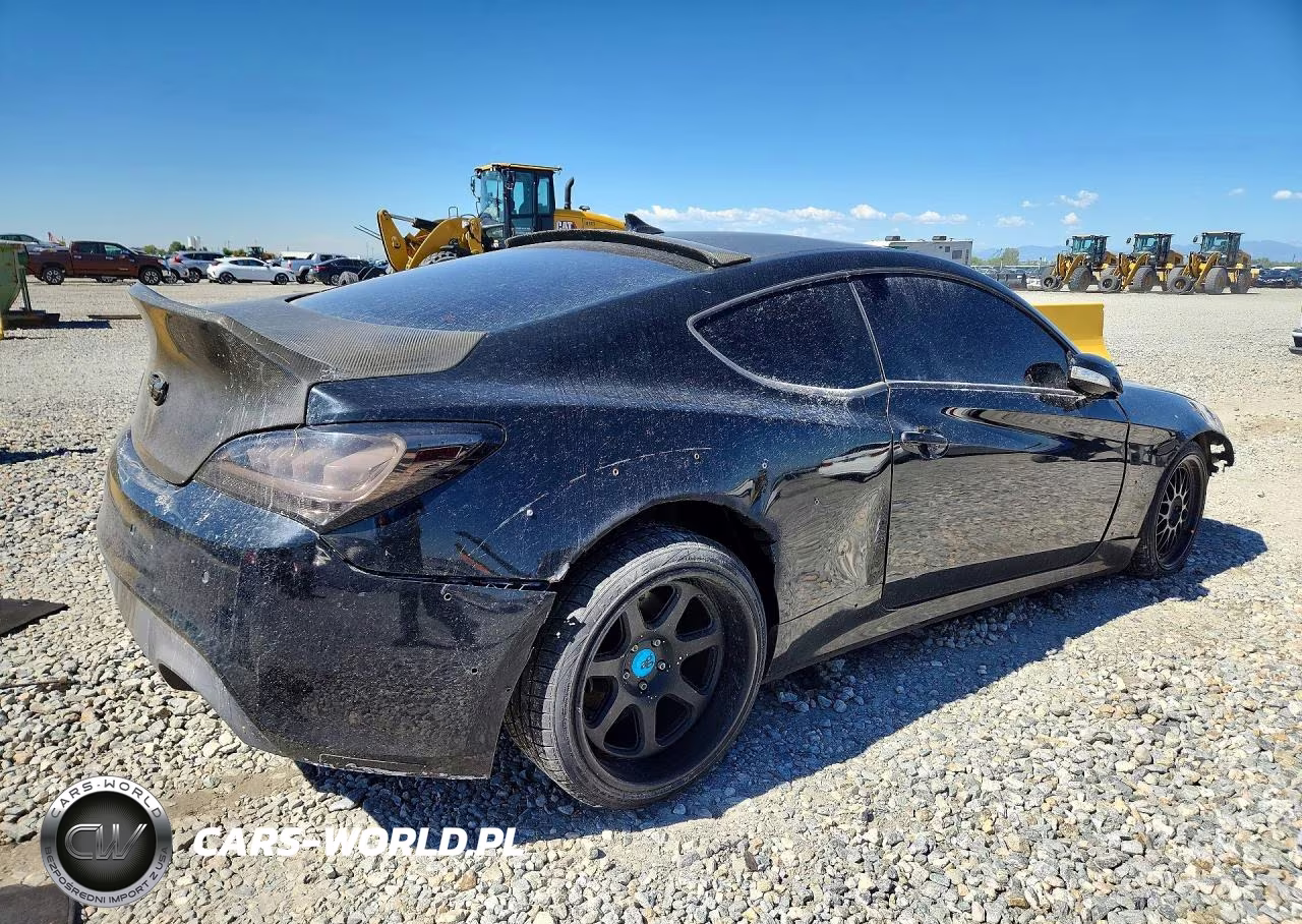 2011 Hyundai Genesis Coupe 3.8L VIN:KMHHU6KH8BU045711 - 3