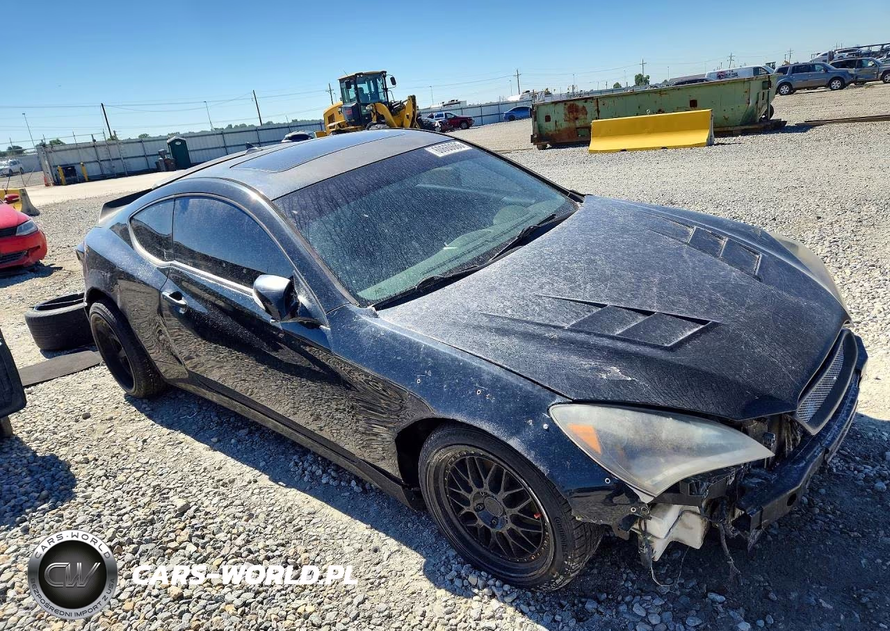 2011 Hyundai Genesis Coupe 3.8L VIN:KMHHU6KH8BU045711 - 4