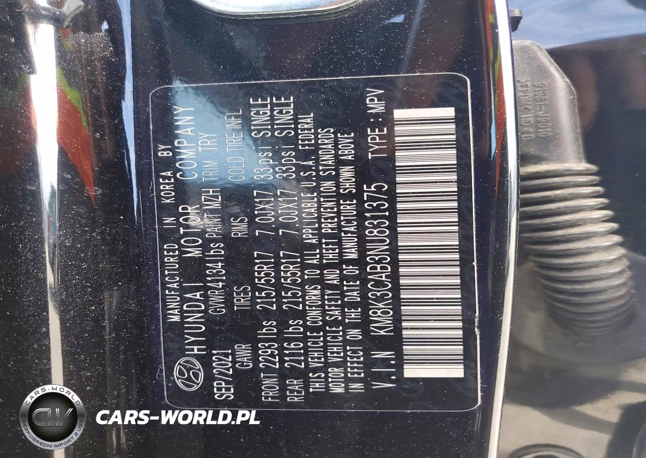 2022 Hyundai Kona Sel VIN:KM8K3CAB3NU831375 - 13