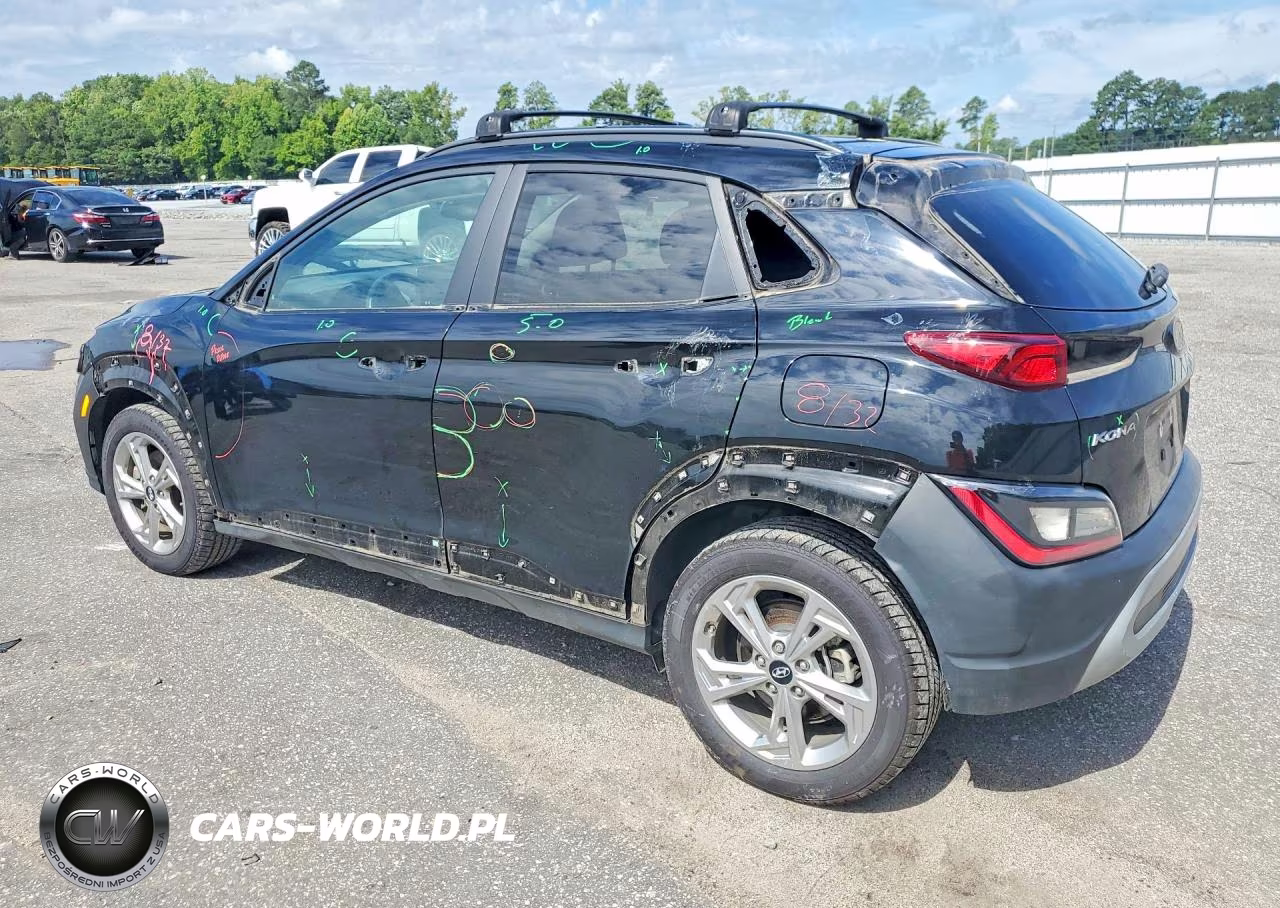 2022 Hyundai Kona Sel VIN:KM8K3CAB3NU831375 - 2