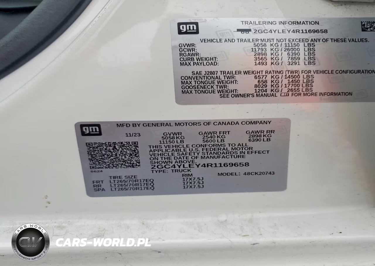 2024 Chevrolet Silverado K2500 Heavy Duty VIN:2GC4YLEY4R1169658 - 12