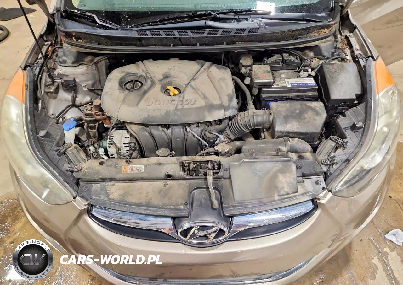 2013 Hyundai Elantra Gls VIN:5NPDH4AE0DH323078 - 11