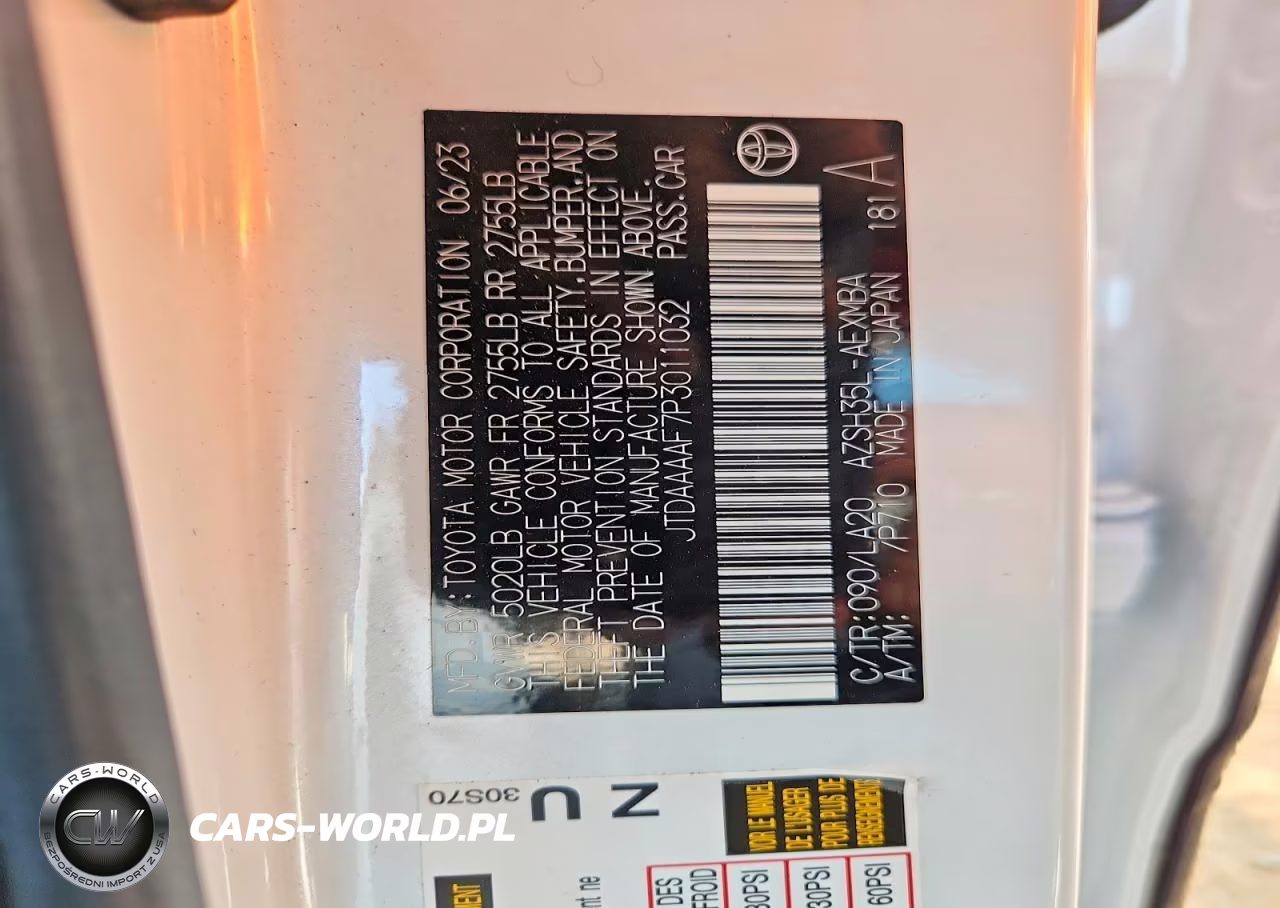 2023 Toyota Crown Limited VIN:JTDAAAAF7P3011032 - 12