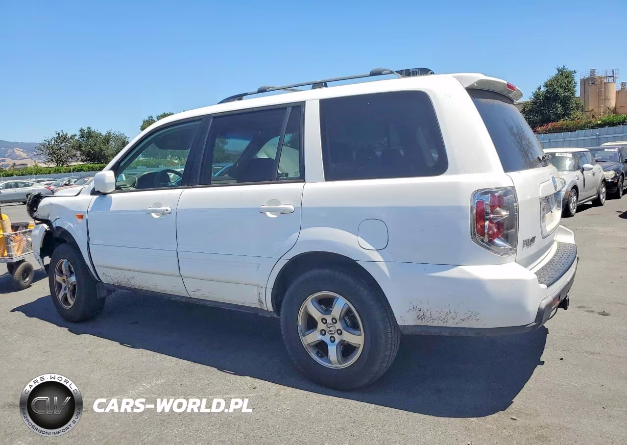 2006 Honda Pilot Ex VIN:2HKYF185X6H554259 - 2