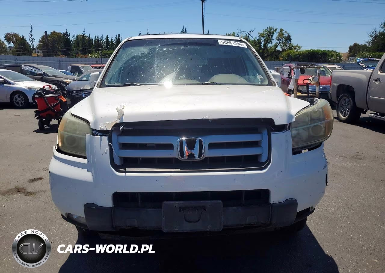 2006 Honda Pilot Ex VIN:2HKYF185X6H554259 - 5