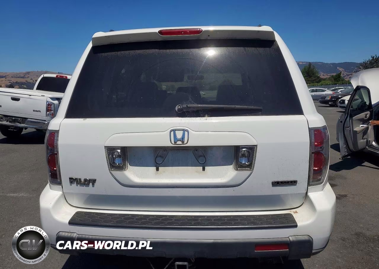 2006 Honda Pilot Ex VIN:2HKYF185X6H554259 - 6
