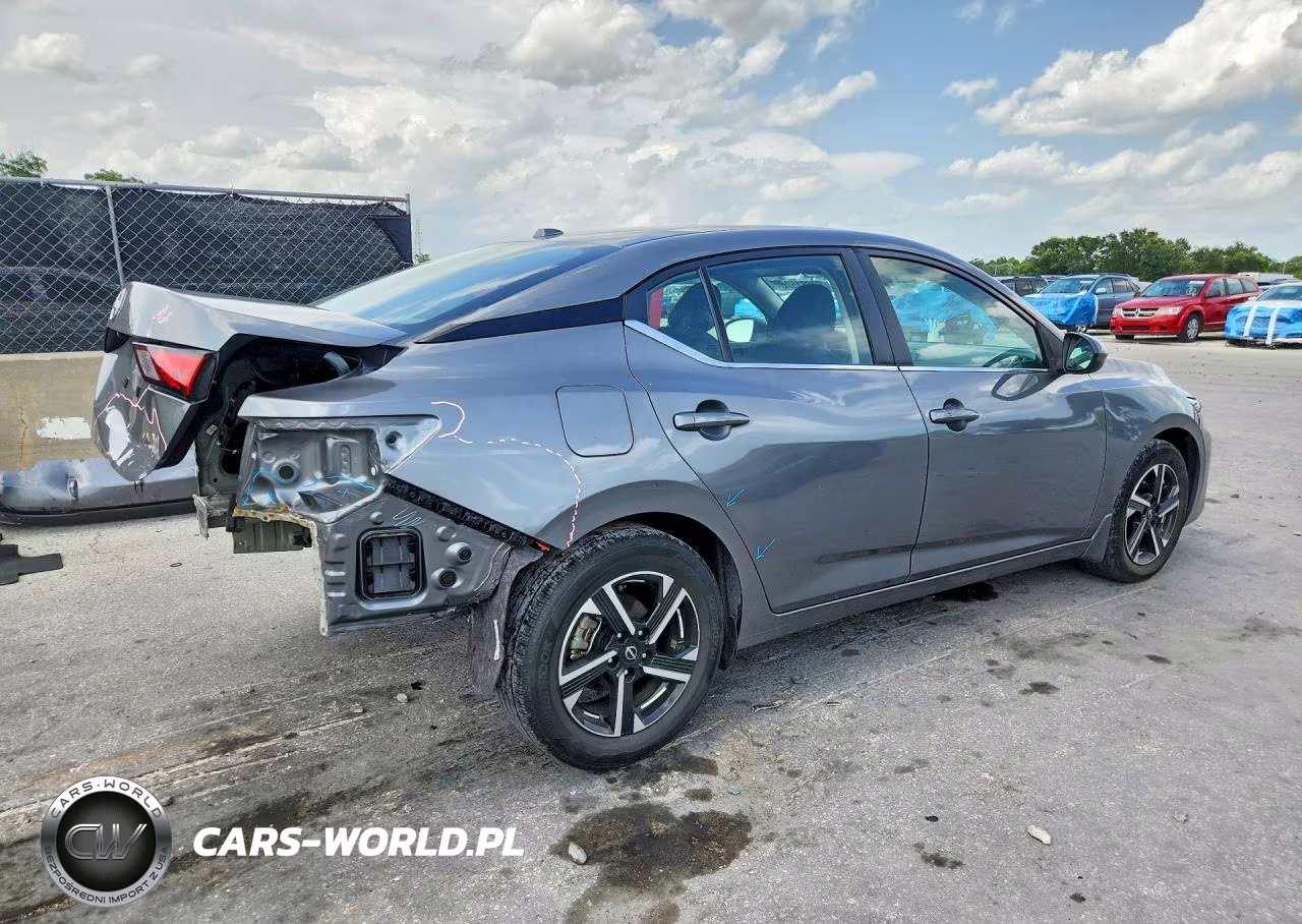 2025 Nissan Sentra Sv VIN:3N1AB8CV8SY206604 - 3