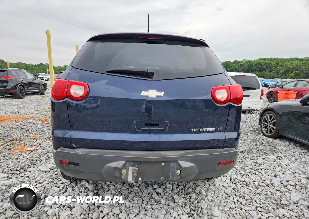 2011 Chevrolet Traverse Ls VIN:1GNKRFED8BJ400762 - 6