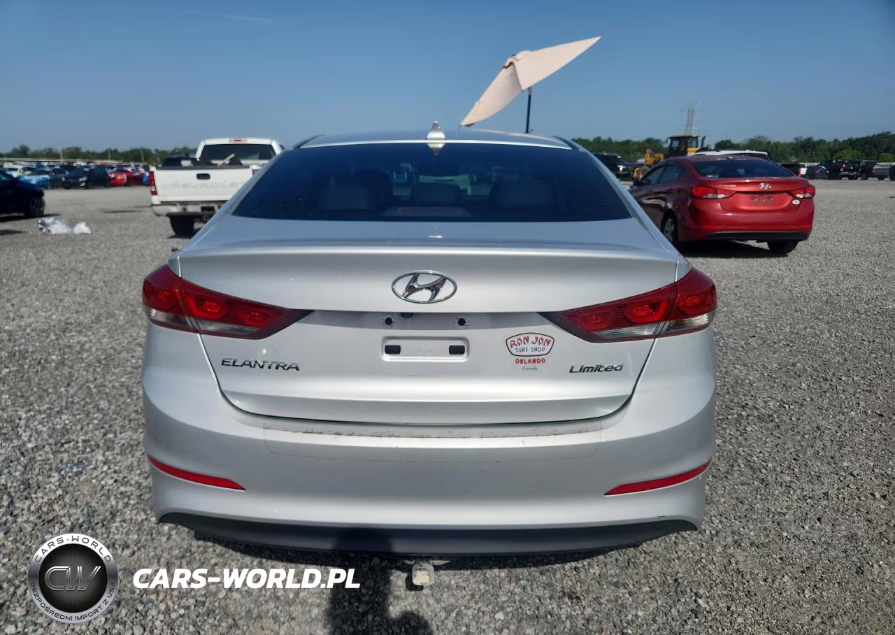 2018 Hyundai Elantra Limited VIN:KMHD84LF8JU491957 - 6