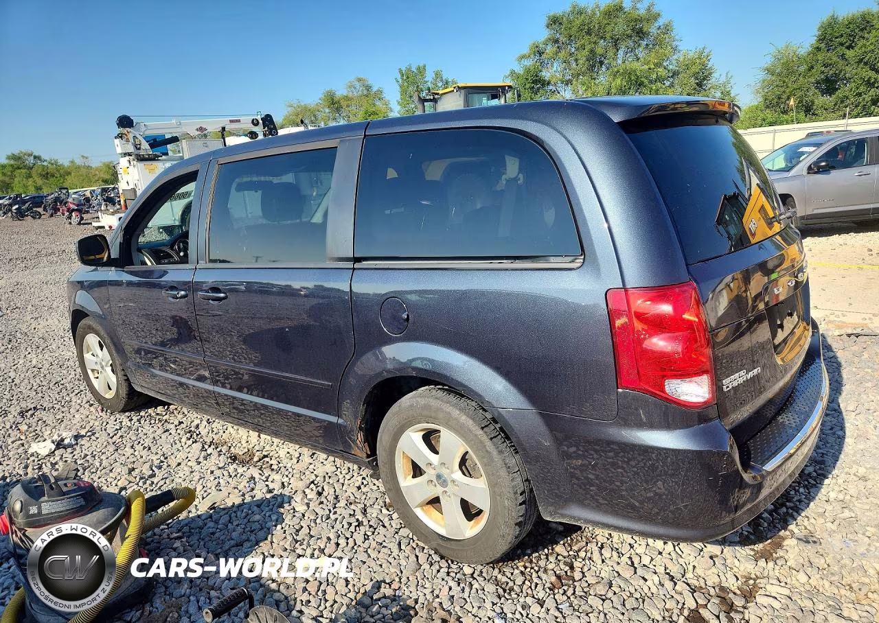 2013 Dodge Grand Caravan Se VIN:2C4RDGBG8DR618581 - 2