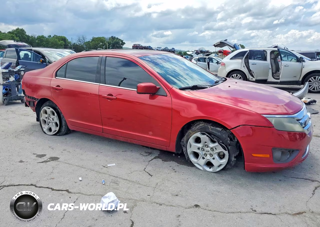 2010 Ford Fusion Se VIN:3FAHP0HA4AR292982 - 4