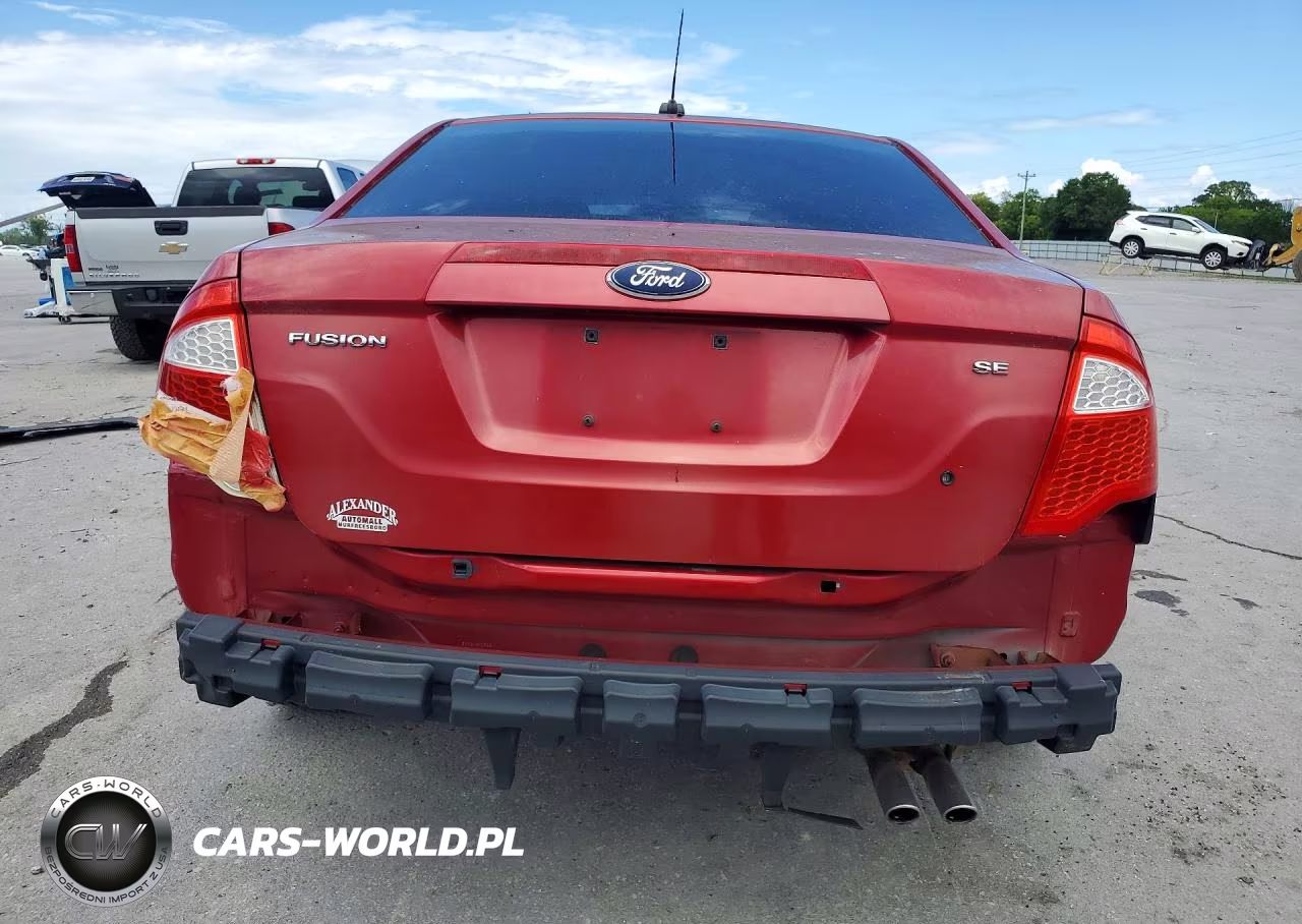 2010 Ford Fusion Se VIN:3FAHP0HA4AR292982 - 6
