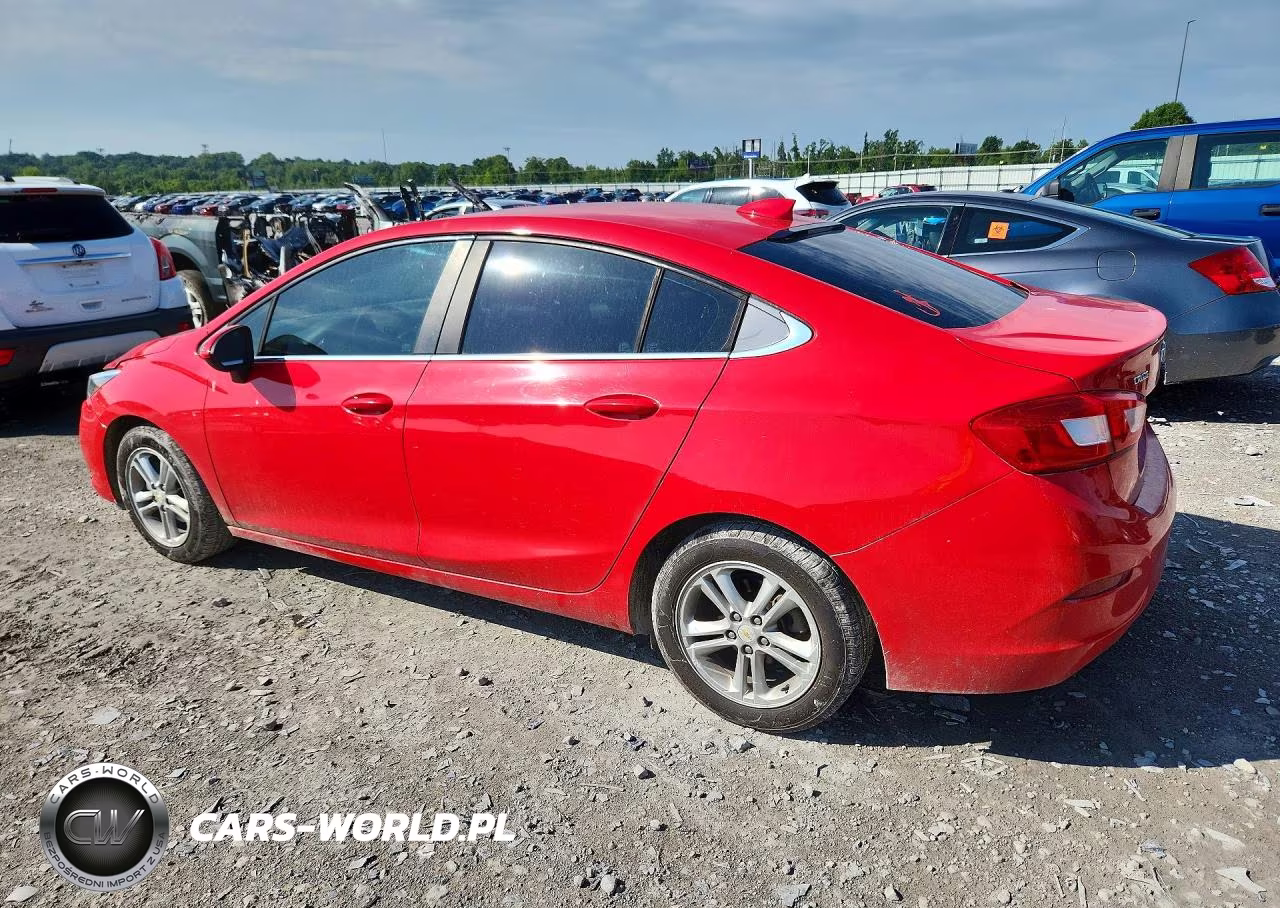 2016 Chevrolet Cruze Lt VIN:1G1BE5SM8G7242519 - 2