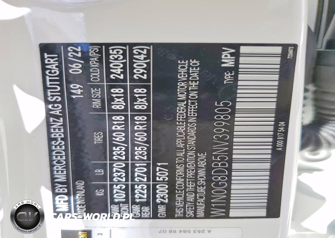 2022 Mercedes-Benz Glc 300 VIN:W1N0G8DB5NV399805 - 13