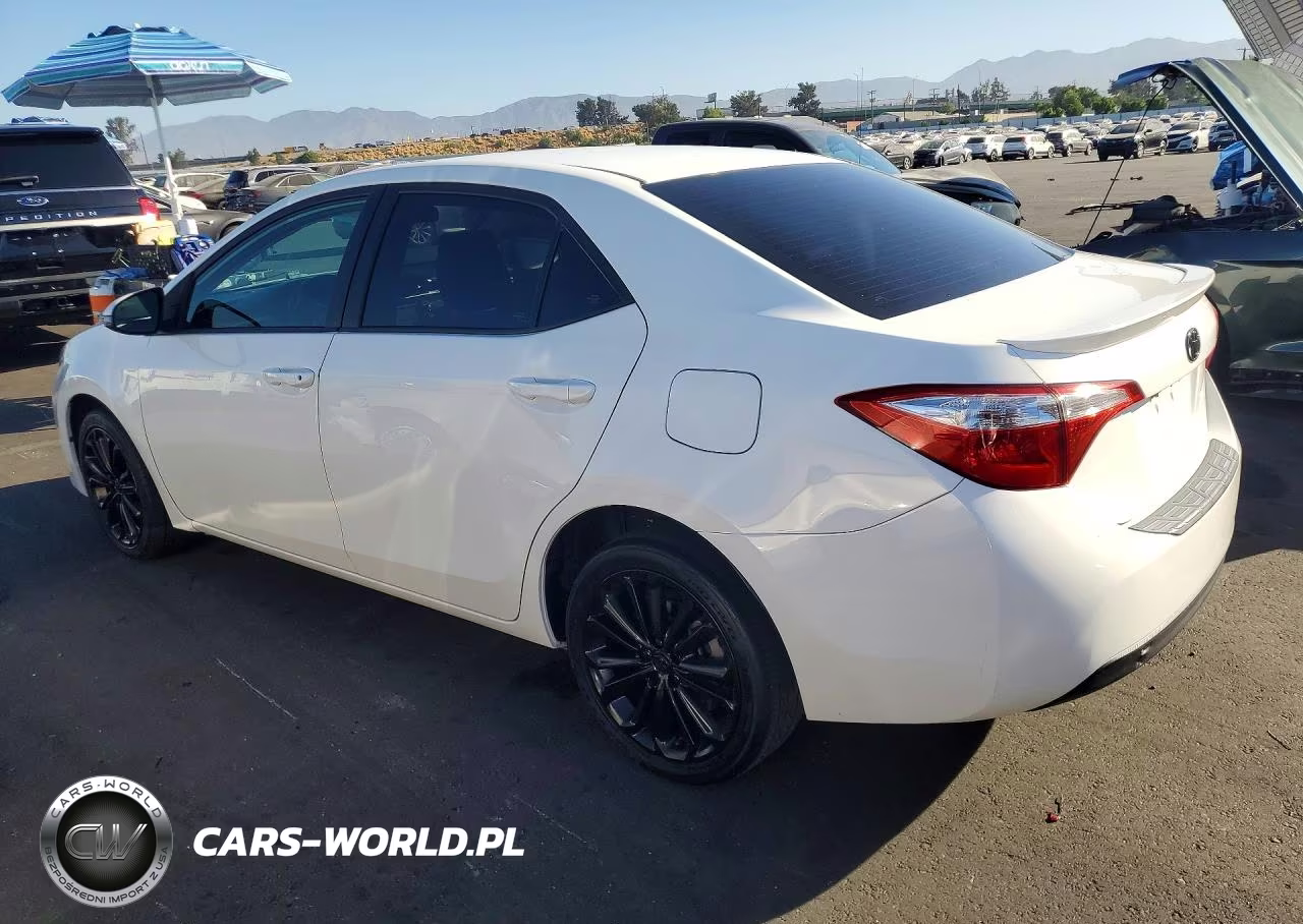 2015 Toyota Corolla S Plus VIN:5YFBURHE6FP193965 - 2