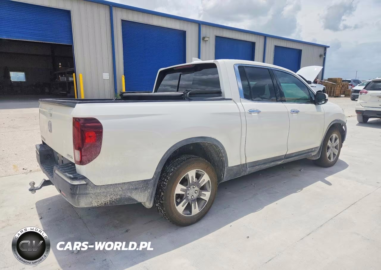 2017 Honda Ridgeline Rtl VIN:5FPYK3F79HB035420 - 3