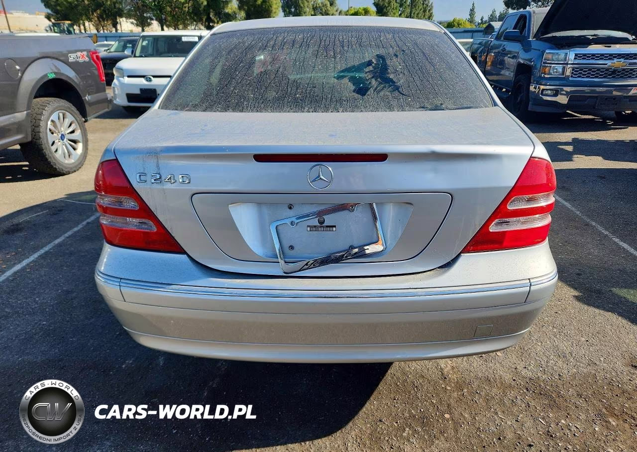 2004 Mercedes-Benz C 240 VIN:WDBRF61J24E015798 - 6