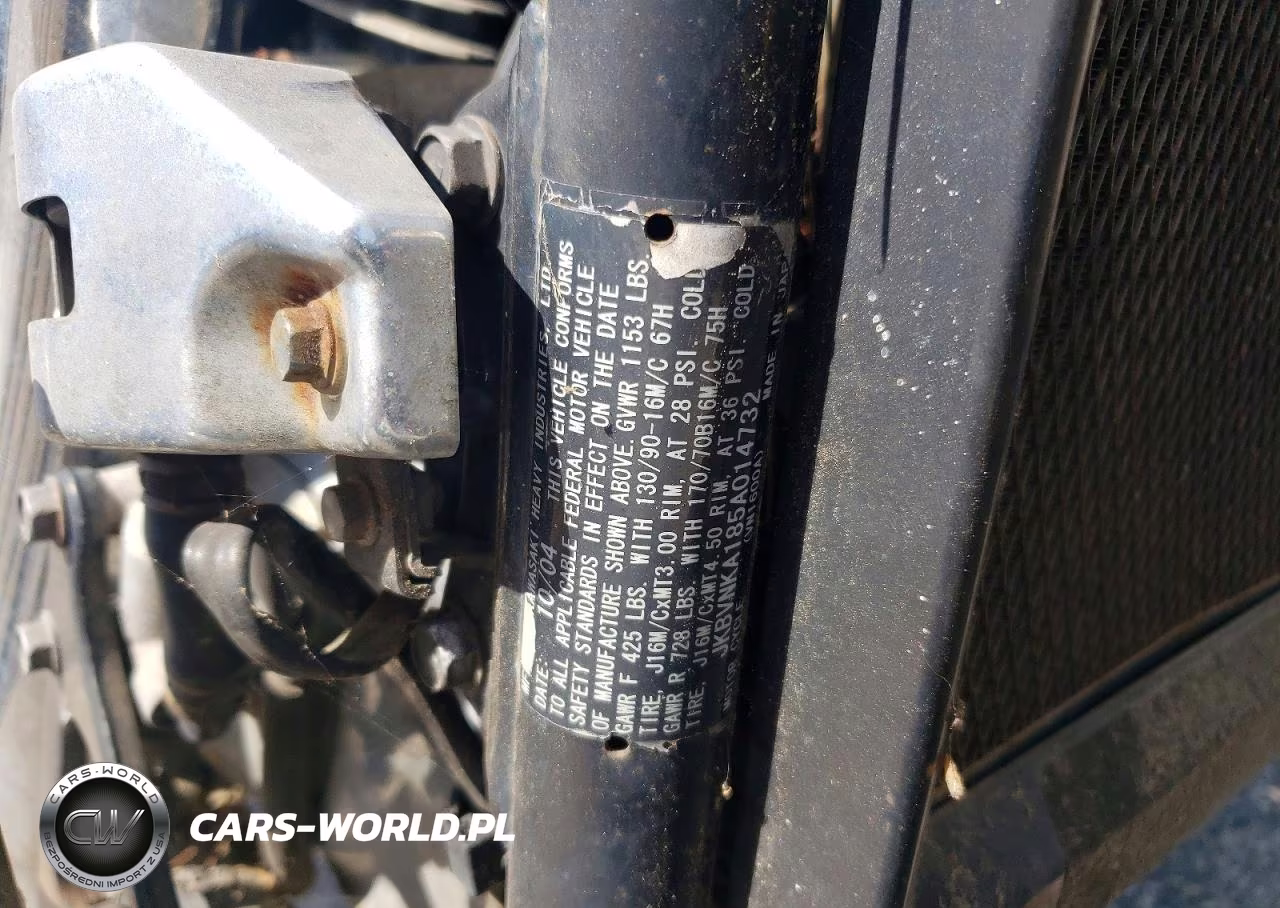 2005 Kawasaki Vn1600 A1 VIN:JKBVNKA185A014732 - 9