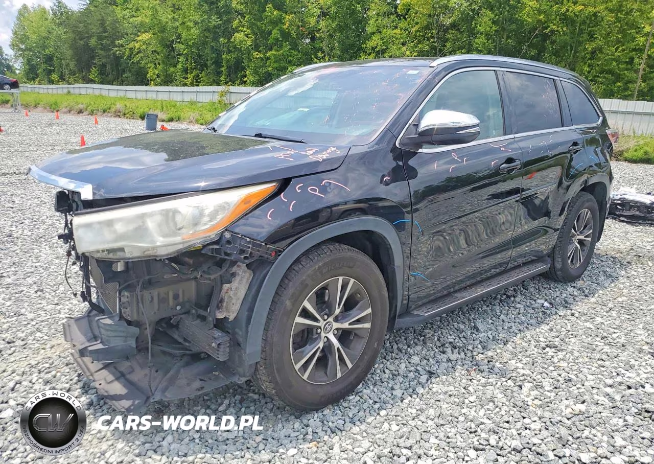 2016 Toyota Highlander Xle – zdjęcie 1 z 14
