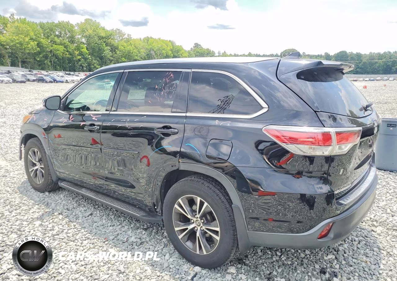2016 Toyota Highlander Xle VIN:5TDJKRFH8GS310288 - 2