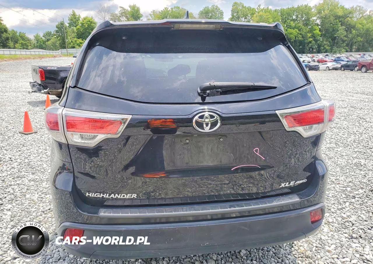 2016 Toyota Highlander Xle VIN:5TDJKRFH8GS310288 - 6