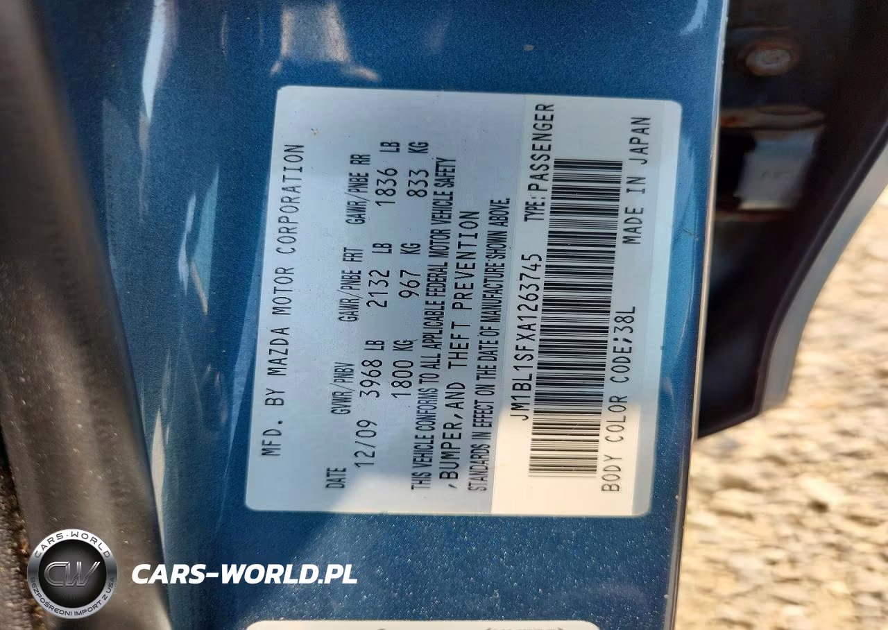 2010 Mazda 3 I VIN:JM1BL1SFXA1263745 - 12