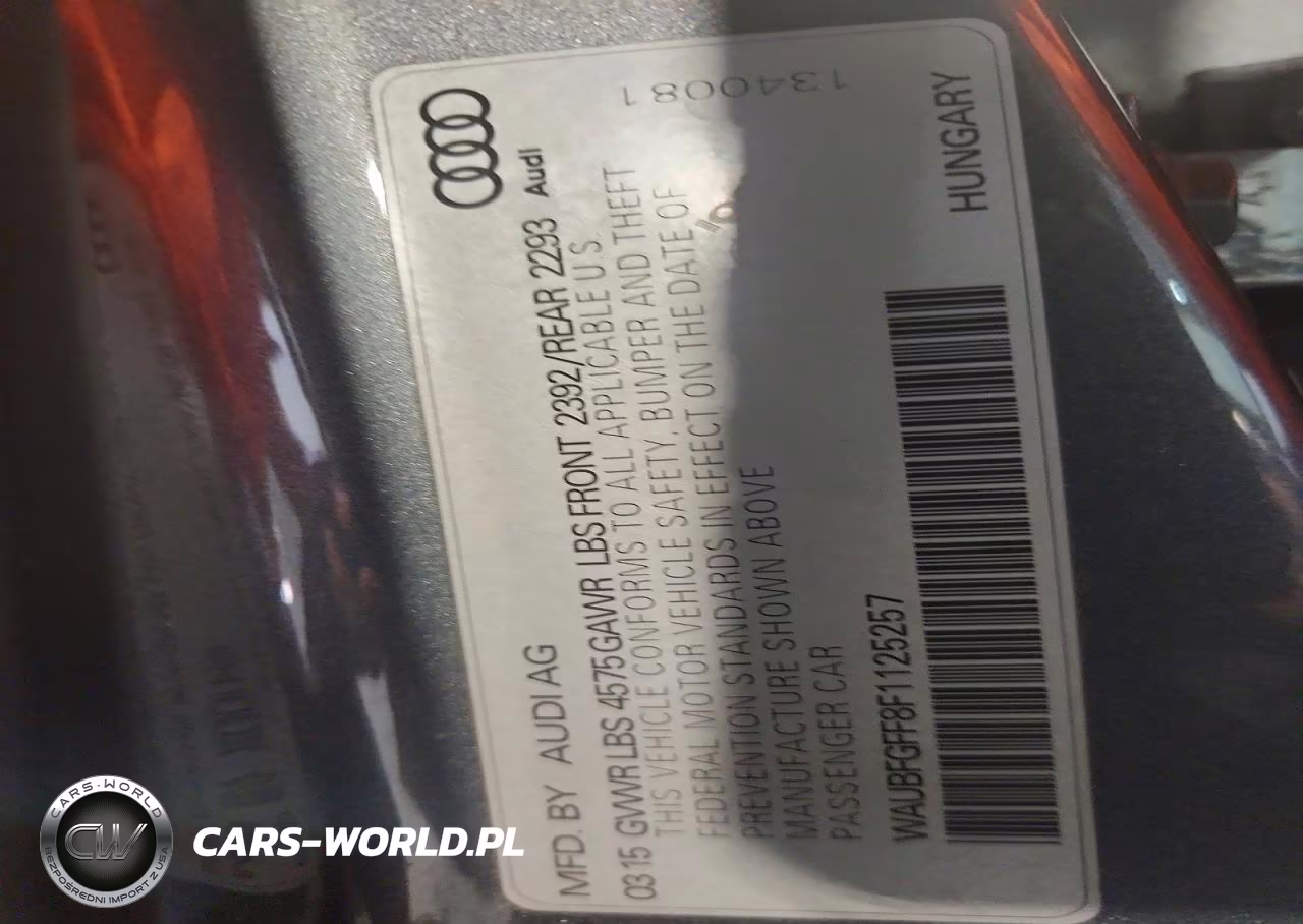 2015 Audi A3 Premium VIN:WAUBFGFF8F1125257 - 12