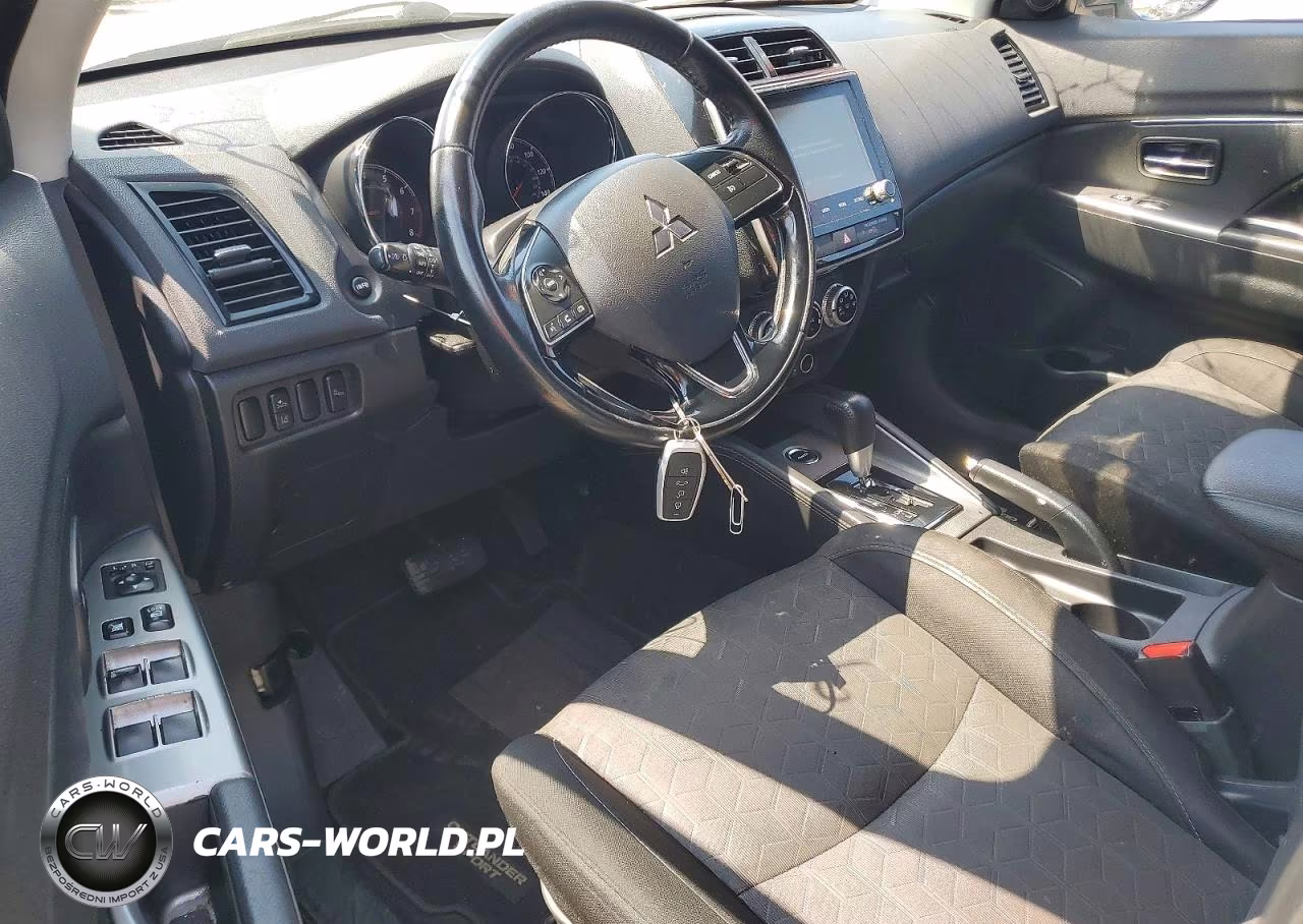 2021 Mitsubishi Outlander Sport Es VIN:JA4ARUAU4MU010199 - 8