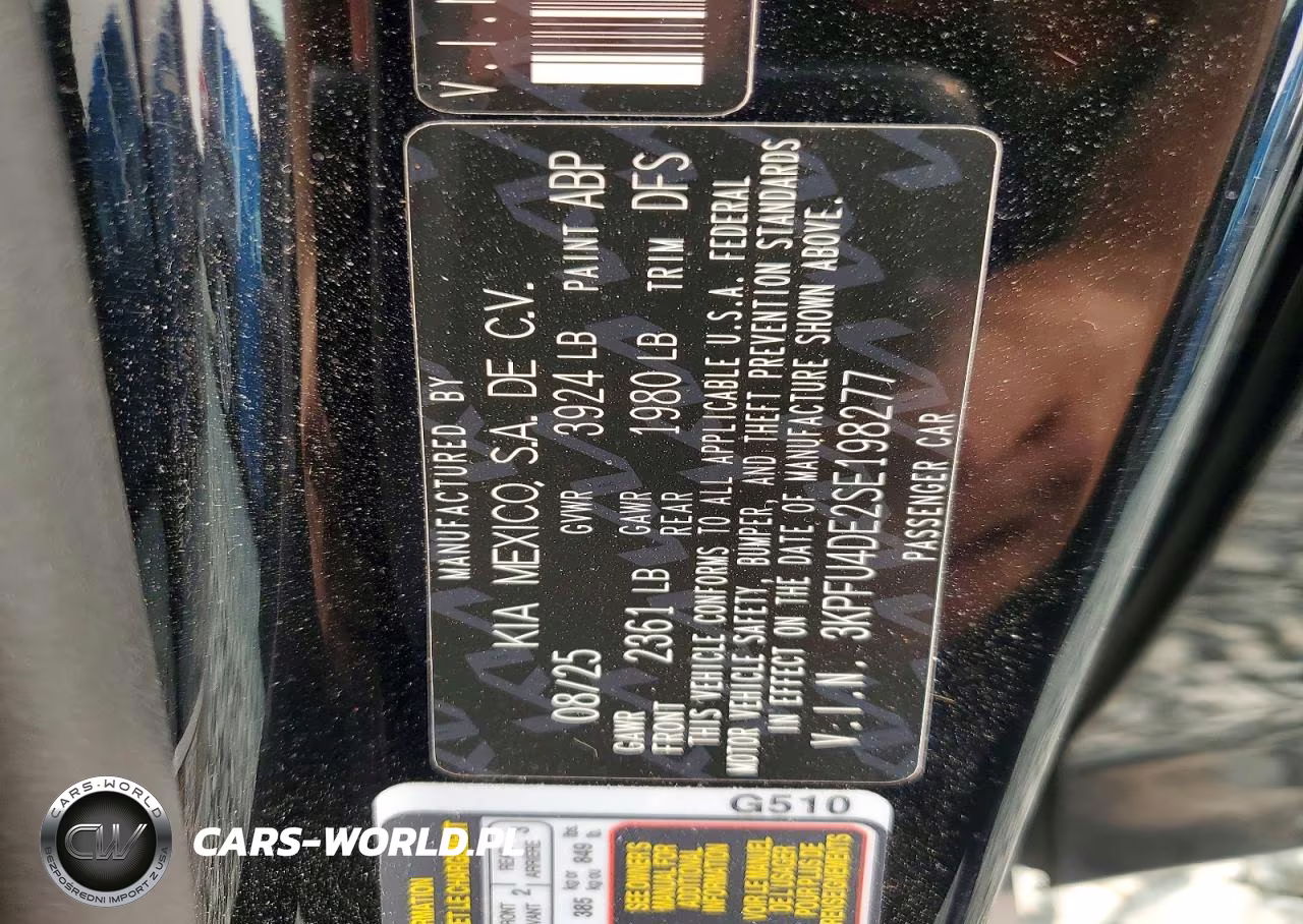 2025 Kia K4 Ex VIN:3KPFU4DE2SE198277 - 12