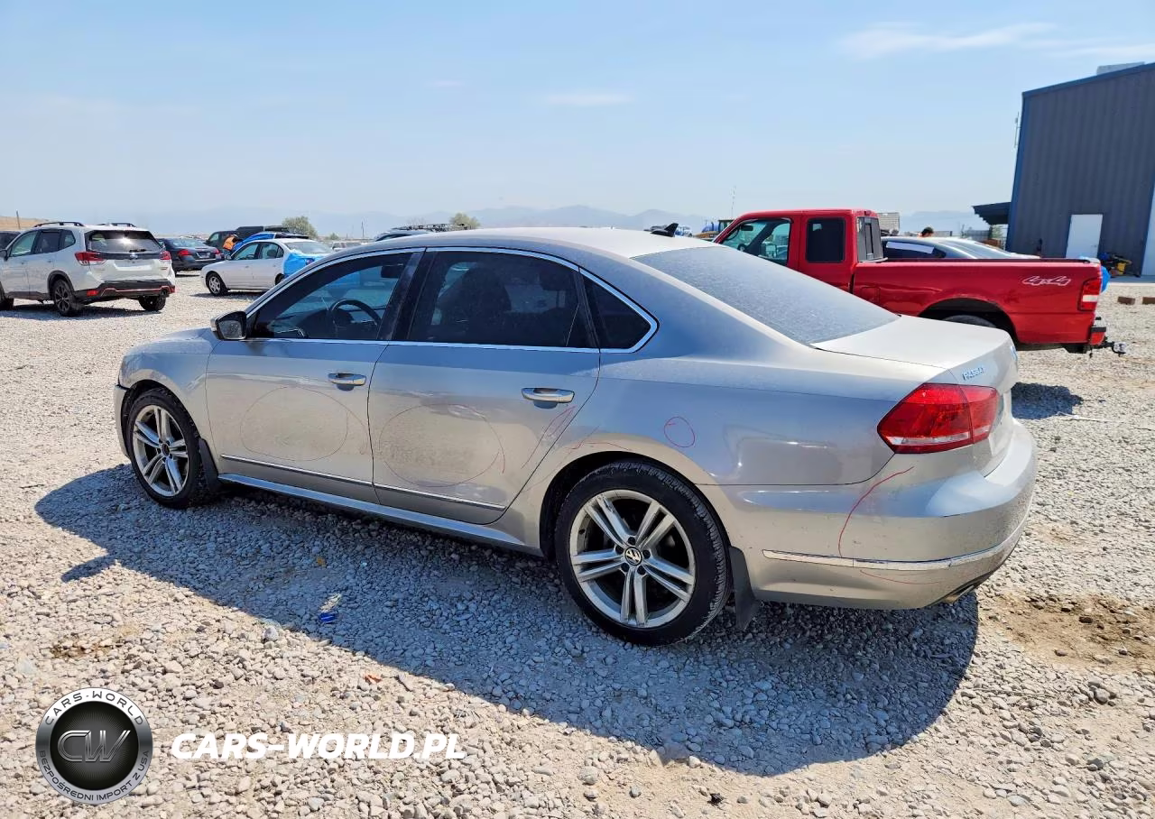 2014 Volkswagen Passat Sel VIN:1VWCN7A31EC017814 - 2