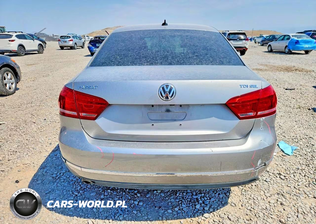 2014 Volkswagen Passat Sel VIN:1VWCN7A31EC017814 - 6